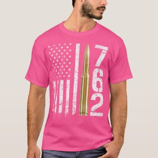 Sieben Sechs-Mann-Ammo-Kugel 7 62mm Kaliber Ak47 T-Shirt
