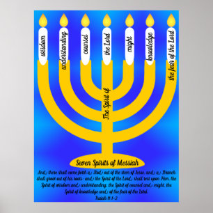 Sieben Spirituosen des Messias Poster