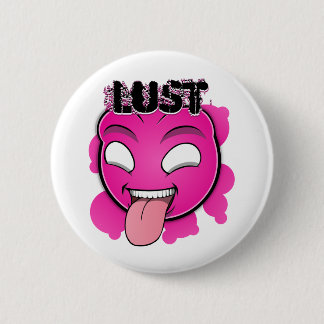 Sieben Sünden-Gesichter - Lust Button