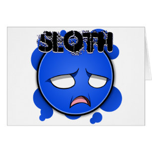 Sieben Sünden-Gesichter - Trägheit