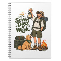 Sieben Tage die Woche Camping-Abenteuer iPad Smart