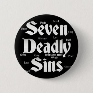 Sieben tödliche Sünden-Logo Button