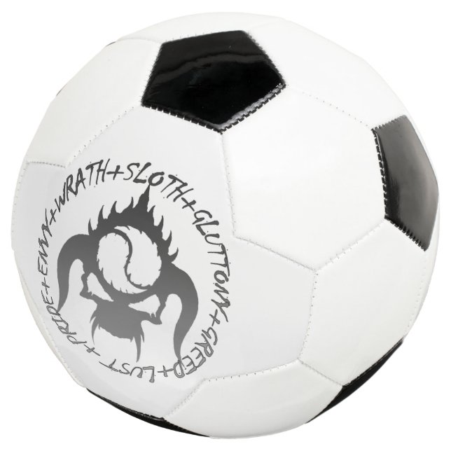 Sieben Todsünden-Fußball Fußball (Dreiviertel)