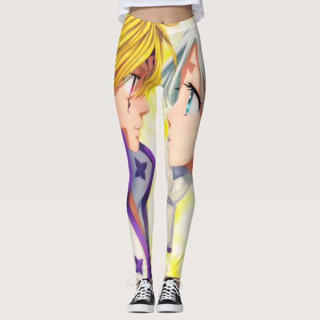 Sieben Todsünden Leggings (Vorderseite)