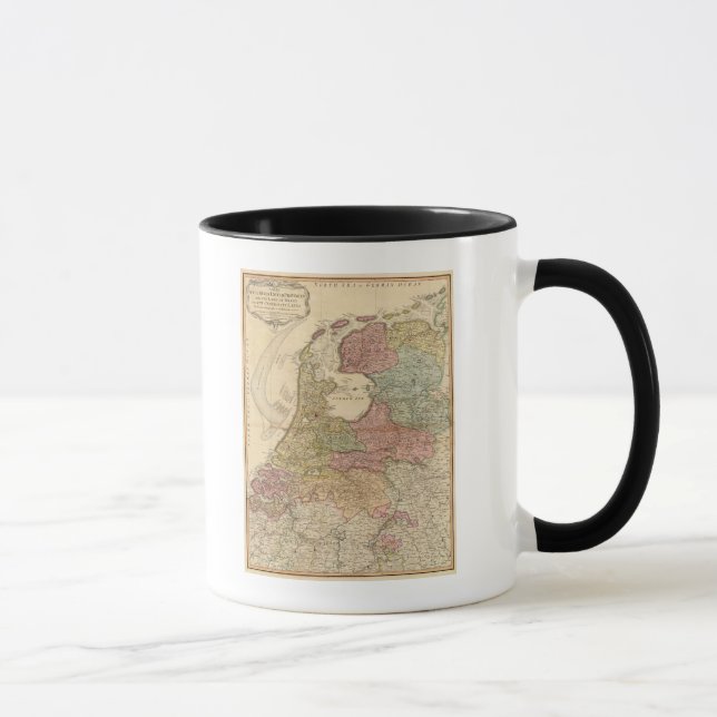 Sieben Vereinigte Provinzen Tasse (Rechts)