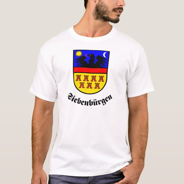 Siebenbürgen-Wappen "Siebenbürgen" T-Shirt (Vorderseite)