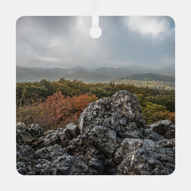 Siebengebirge - Oelberg Ornament Aus Metall (Vorderseite)