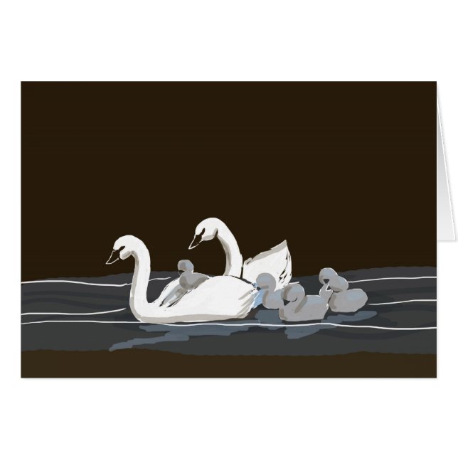 Siebenschwäne (Vorderseite (Horizontal))