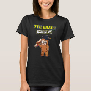 Siebente Klasse Nails Mittlere Schule Highschool 3 T-Shirt