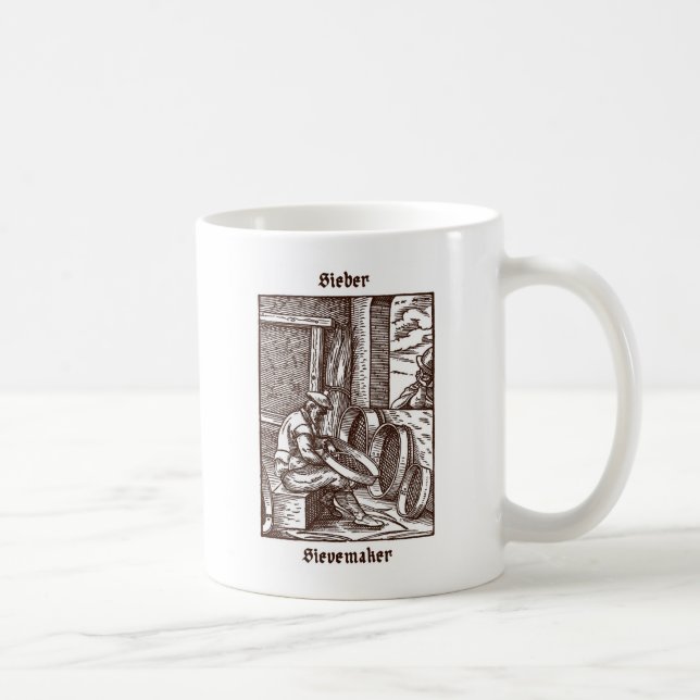 Sieber - Siebmacher Kaffeetasse (Rechts)