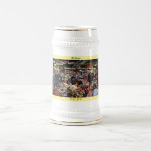 Siebkens Stein Kunst "letzten offenen Bar" Bierglas