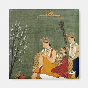 Siebte Inkarnation von Vishnu als Rama-Chandra Magnet