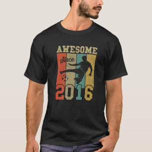 Siebter Geburtstag für Boys Soccer Phantastisch se T-Shirt