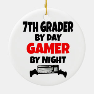 Siebter Grader Gamer Keramikornament