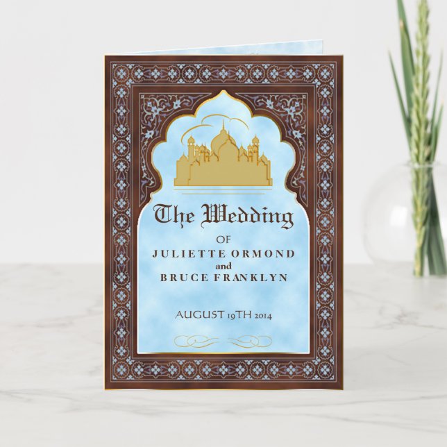 Siebter Himmel - Programm für Hochzeiten (Vorderseite)