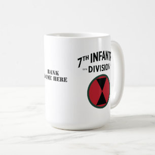 siebtes Abzeichen der Infanterie Kaffeetasse