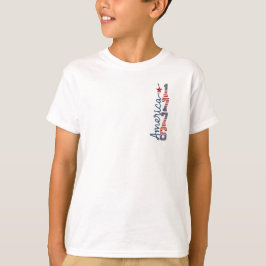 Siebzehn 76 Land der Freien Patriotischer Vierter  T-Shirt