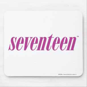 Siebzehn Logo-Lila Mousepad