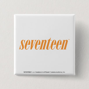 Siebzehn Logo-Orange Button
