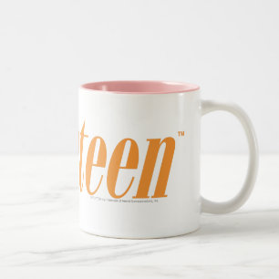 Siebzehn Logo-Orange Zweifarbige Tasse