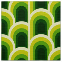 Siebziger Jahre Mid Century Retro-Stoff