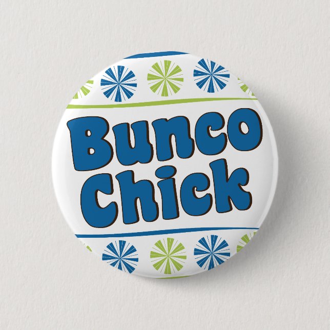 Siebzigerjahre Bunco Küken Button (Vorderseite)
