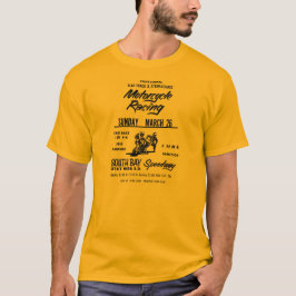 Siebzigerjahre flache Bahn u. T-Shirt