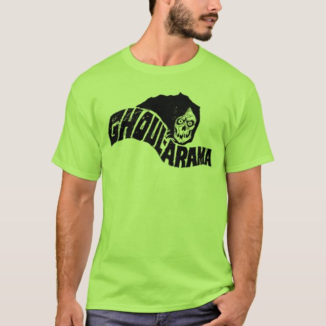 Siebzigerjahre Monster"Ghoul--EIn-Rama" T-Shirt (Vorderseite)