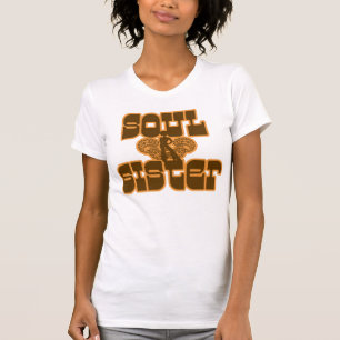 Siebzigerjahre Soul-Schwester-T - Shirt