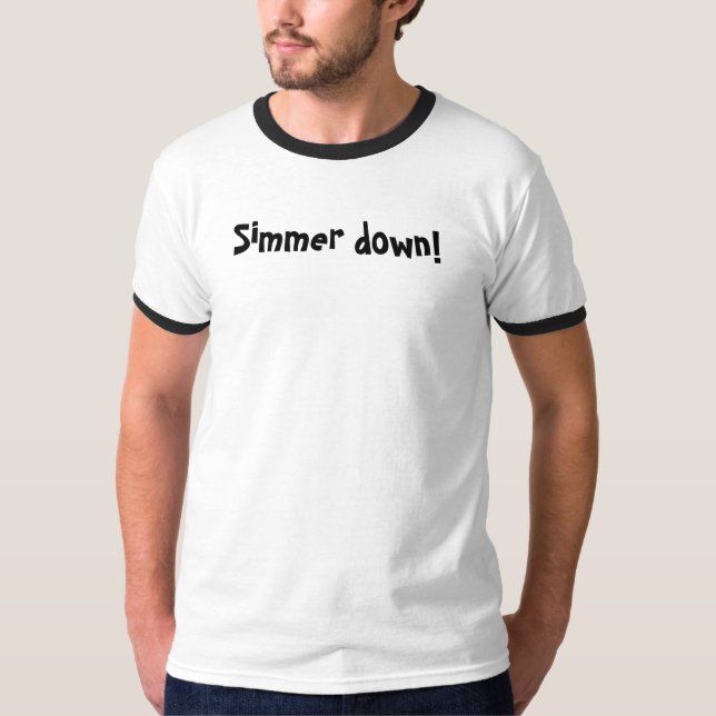 Sieden Sie unten! T-Shirt (Vorderseite)
