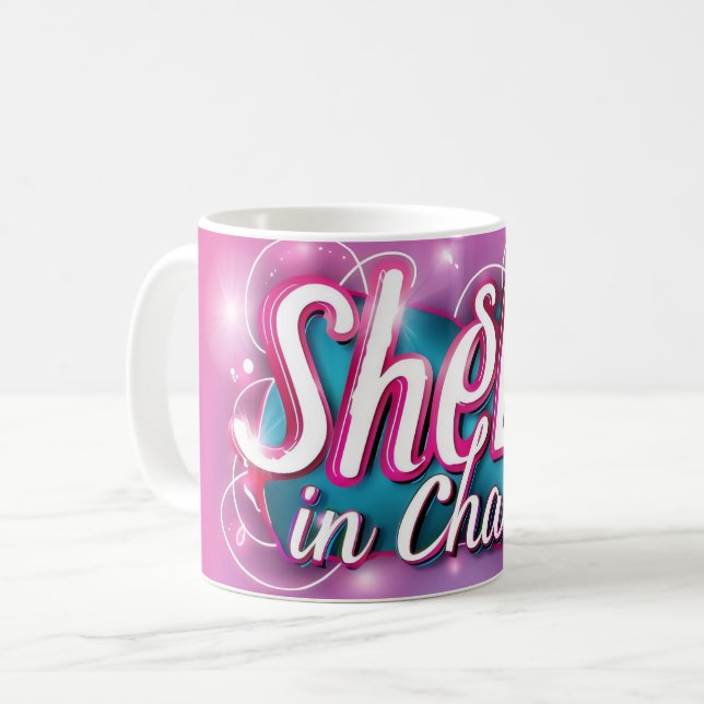 SieEO ist Feministin Kaffeetasse (Vorderseite Links)