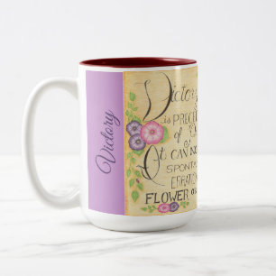 Sieg aller Art JamesAllen (Flieder) Tasse