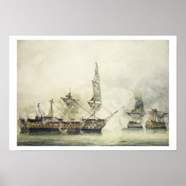 Sieg bei der Schlacht von Trafalgar 1805 ( Poster (Vorne)