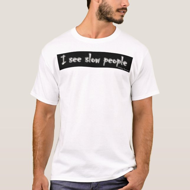 Sieg, der Co. laufen lässt. Ich sehe langsame T-Shirt (Vorderseite)