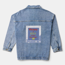 Sieg in Jesus Denim Jacket Jeansjacke