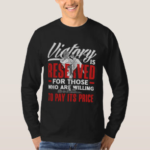 Sieg ist reserviert Aikido Karate Jiu Jitsu T-Shirt