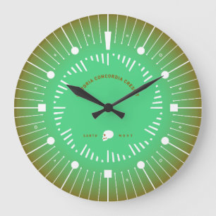 Sieg kommt von Harmonie Große Wanduhr
