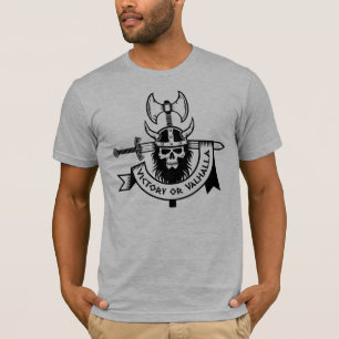 Sieg oder Walhalla Wikinger T-Shirt