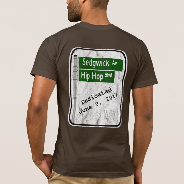 Sieg über den Straßen - angesagter HopfenBlvd T-Shirt (Rückseite)