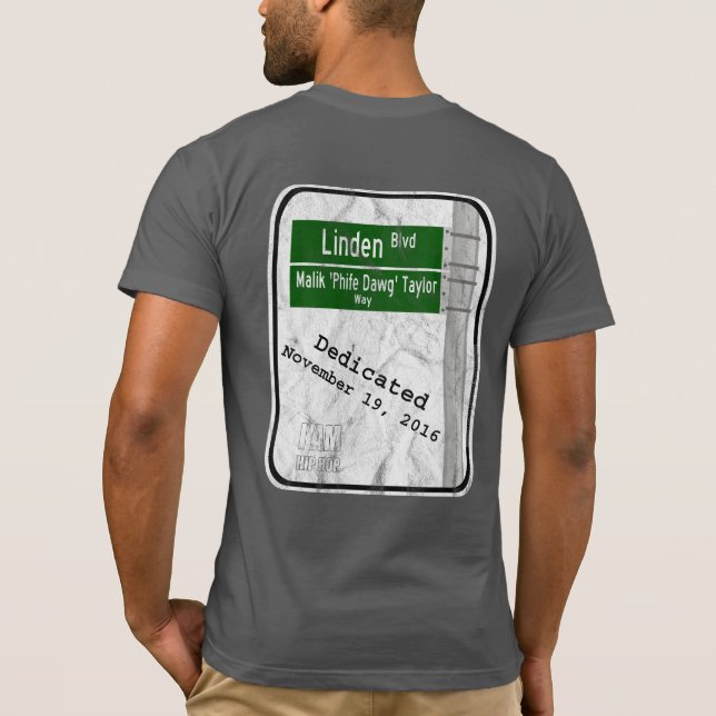 Sieg über den Straßen - Phife Kumpel-Weise T-Shirt (Rückseite)