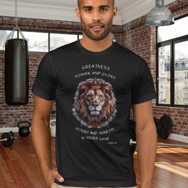 Sieg und Power King of Creation Lion T-Shirt (Von Creator hochgeladen)