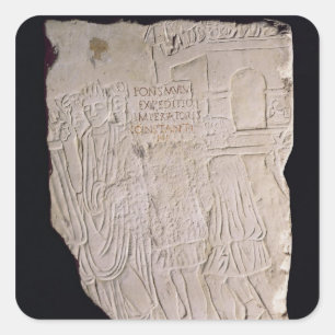 Sieg von Constantine das große Über Quadratischer Aufkleber