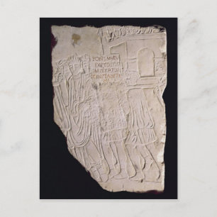 Sieg von Konstantin dem Großen über Postkarte