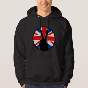 Sieg-Zeichen (britisch) Hoodie