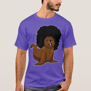 Siegel Afro Haairs T-Shirt