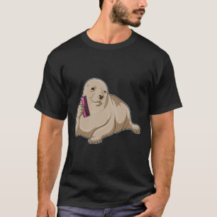 Siegel als Friseur mit Kamm T-Shirt