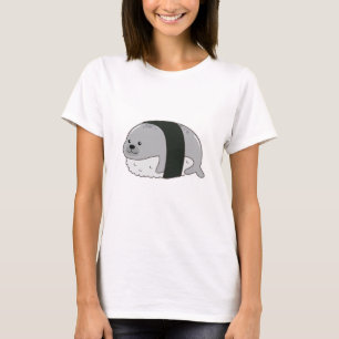 Siegel als Sushi T-Shirt