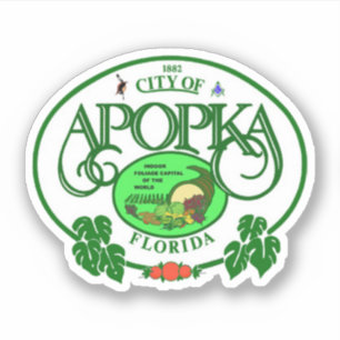 Siegel Apopka, Florida Aufkleber