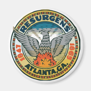 Siegel Atlanta, Georgien Magnet