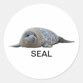 Siegel-Aufkleber 04 Runder Aufkleber